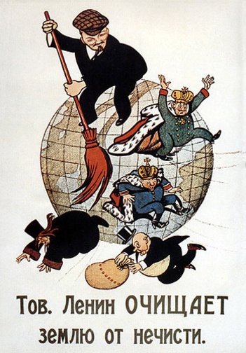 Propaganda från det kommunistiska Sovjet