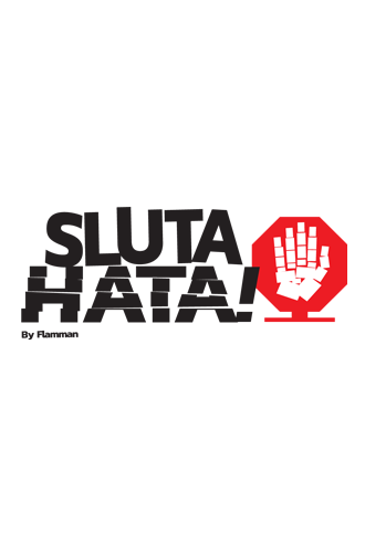 Logotype för "Sluta hata" som jobbar med att stoppa näthat